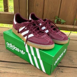 ADIDAS X SPORTY & RICH HANDBALL SPEZIAL SNEAKER Shadow Red & White